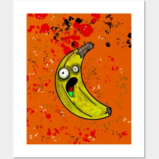 Zombie Banana Posters and Art